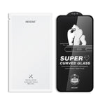 Pellicola vetro temperato privacy curva 28° per iPhone 16 Pro Max