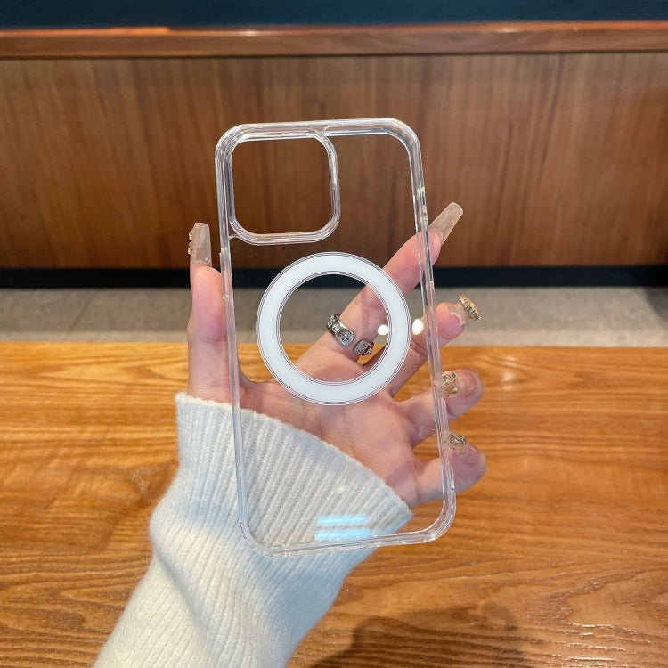 Custodia per telefono MagSafe in TPU acrilico trasparente, For iPhone 11 Pro Max, For iPhone 11, For iPhone 11 Pro