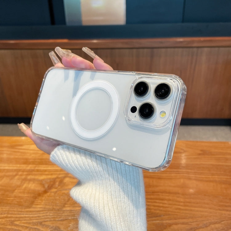 Custodia per telefono MagSafe in TPU acrilico trasparente, For iPhone 11 Pro Max, For iPhone 11, For iPhone 11 Pro