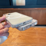 Custodia per telefono MagSafe in TPU acrilico trasparente, For iPhone 11 Pro Max, For iPhone 11, For iPhone 11 Pro
