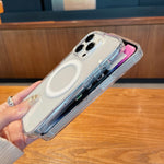 Custodia per telefono MagSafe in TPU acrilico trasparente, For iPhone 11 Pro Max, For iPhone 11, For iPhone 11 Pro