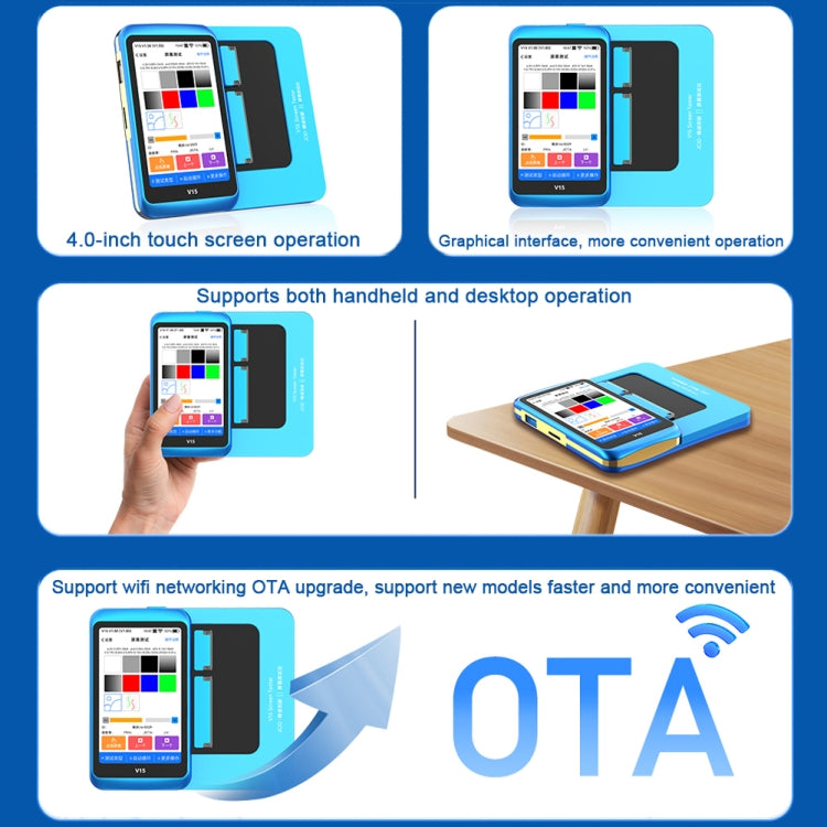 Tester touch screen LCD professionale JCID V15, JCID V15