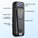 Videoregistratore WiFi 2K HD con lente rotante e visione notturna