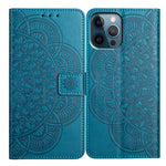 Custodia per telefono in pelle con stampa floreale, For iPhone 17 Pro, For iPhone 17, For iPhone Air, For iPhone 16 Pro Max
