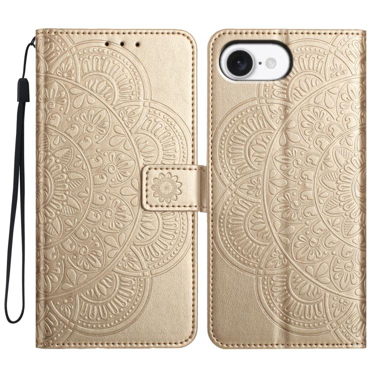 Custodia per telefono in pelle con stampa floreale, For iPhone 18 Pro, For iPhone 18 Pro Max, For iPhone 17e / 16e, For iPhone 17 Pro Max