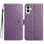 Custodia per telefono in pelle con stampa floreale, For iPhone 17 Pro, For iPhone 17, For iPhone Air, For iPhone 16 Pro Max