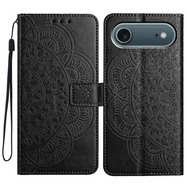Custodia per telefono in pelle con stampa floreale, For iPhone 17 Pro, For iPhone 17, For iPhone Air, For iPhone 16 Pro Max
