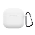 Custodia protettiva per auricolari in silicone con gancio, For AirPods 4