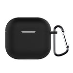 Custodia protettiva per auricolari in silicone con gancio, For AirPods 4