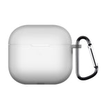 Custodia protettiva per auricolari in silicone con gancio, For AirPods 4