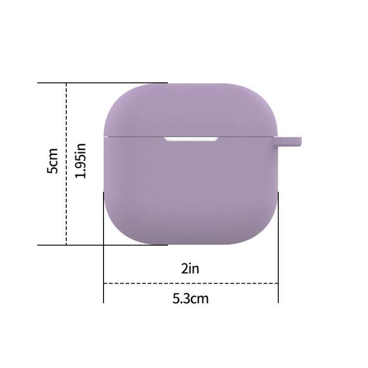Custodia protettiva per auricolari in silicone con gancio, For AirPods 4