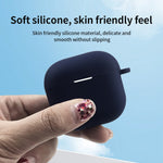 Custodia protettiva per auricolari in silicone con gancio, For AirPods 4