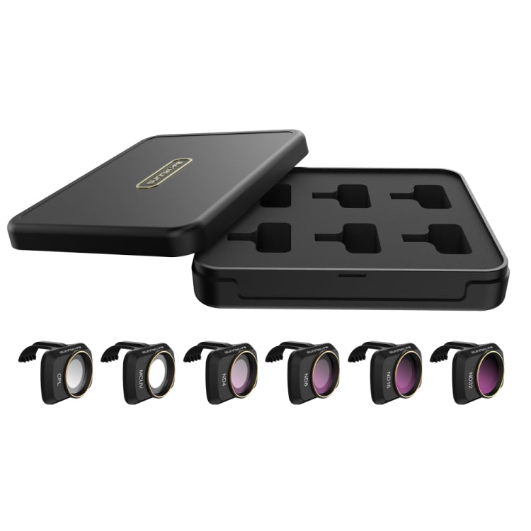 Sunnylife MM-FI9258 Per DJI Mavic mini 6 in 1 Drone MCUV+CPL+ND4+ND8+ND16+ND32 Filtro obiettivo, MCUV+CPL+ND4+ND8+ND16+ND32