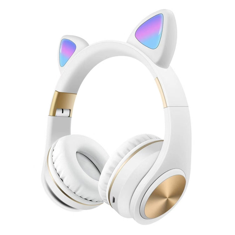 Cuffie da gioco wireless Bluetooth con orecchie di gatto