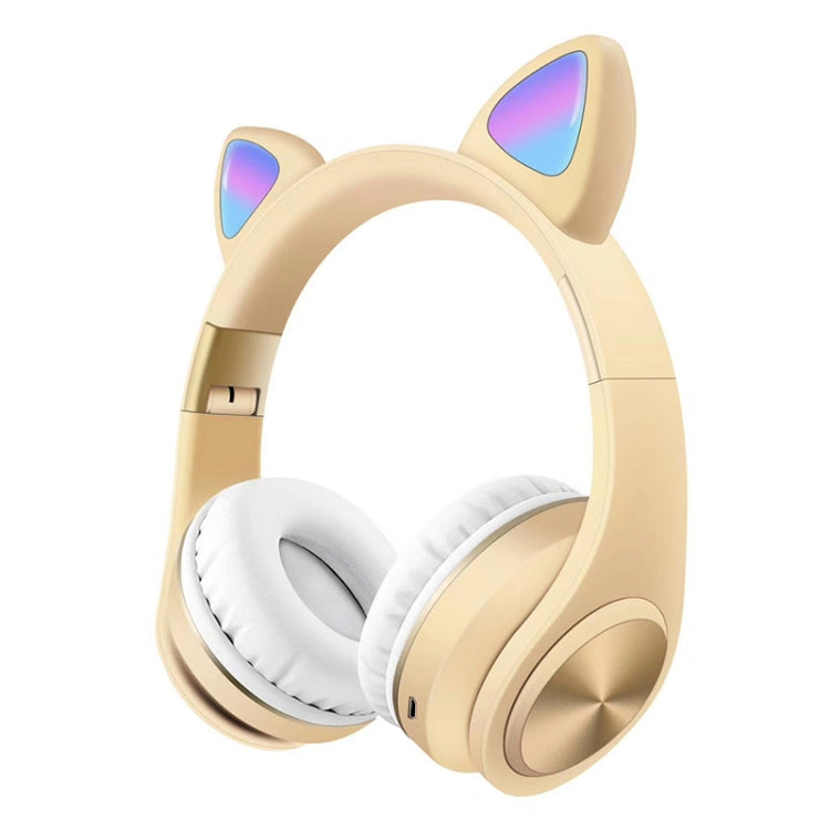 Cuffie da gioco wireless Bluetooth con orecchie di gatto