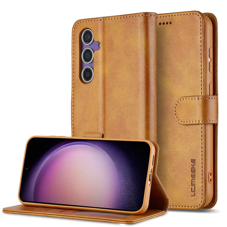 LC.IMEEKE Custodia per telefono in pelle di vitello, For Samsung Galaxy A26 5G, For Samsung Galaxy A36 5G, For Samsung Galaxy A16 5G, For Samsung Galaxy A06 4G
