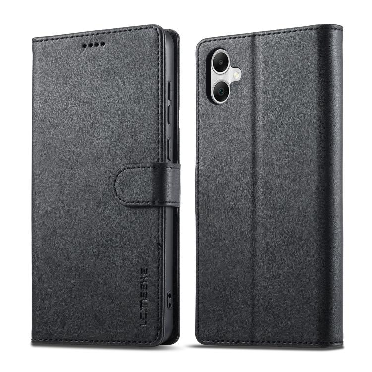 LC.IMEEKE Custodia per telefono in pelle di vitello, For Galaxy A27 5G, For Samsung Galaxy A07 4G, For Samsung Galaxy A17 5G, For Samsung Galaxy A56 5G