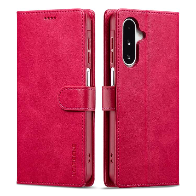 LC.IMEEKE Custodia per telefono in pelle di vitello, For Galaxy A27 5G, For Samsung Galaxy A07 4G, For Samsung Galaxy A17 5G, For Samsung Galaxy A56 5G