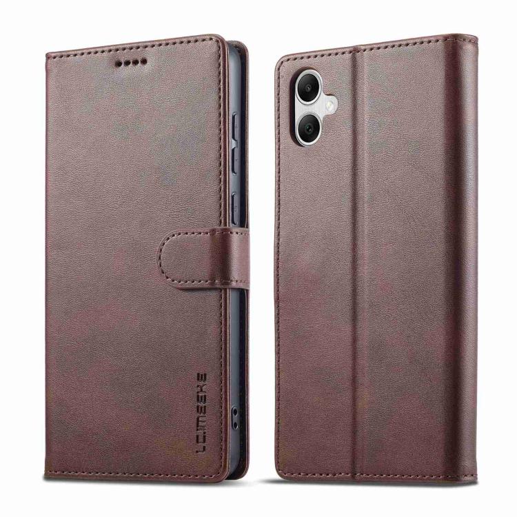 LC.IMEEKE Custodia per telefono in pelle di vitello, For Galaxy A08 5G/A08 4G, For Galaxy A18 5G/A18 4G, For Samsung Galaxy A57 5G, For Samsung Galaxy A37 5G