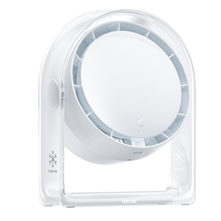 Ventilatore da tavolo trasparente Hurricane WEKOME WT-F25