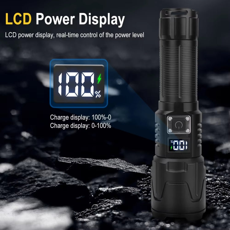S2301 30W White Laser Wick 1000LM Torcia LED con zoom telescopico, S2301