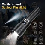 S2301 30W White Laser Wick 1000LM Torcia LED con zoom telescopico, S2301
