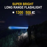 S2301 30W White Laser Wick 1000LM Torcia LED con zoom telescopico, S2301