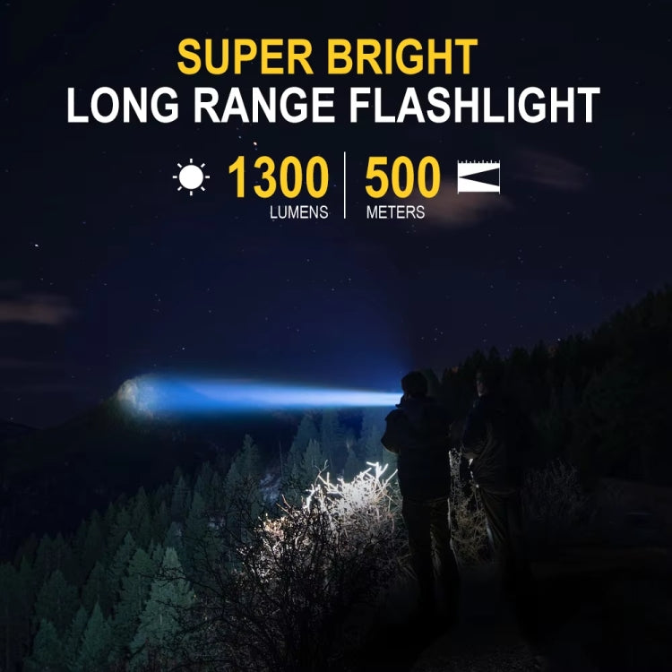 S2301 30W White Laser Wick 1000LM Torcia LED con zoom telescopico, S2301
