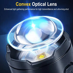 S2301 30W White Laser Wick 1000LM Torcia LED con zoom telescopico, S2301