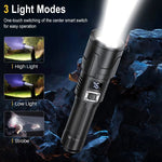 S2301 30W White Laser Wick 1000LM Torcia LED con zoom telescopico, S2301