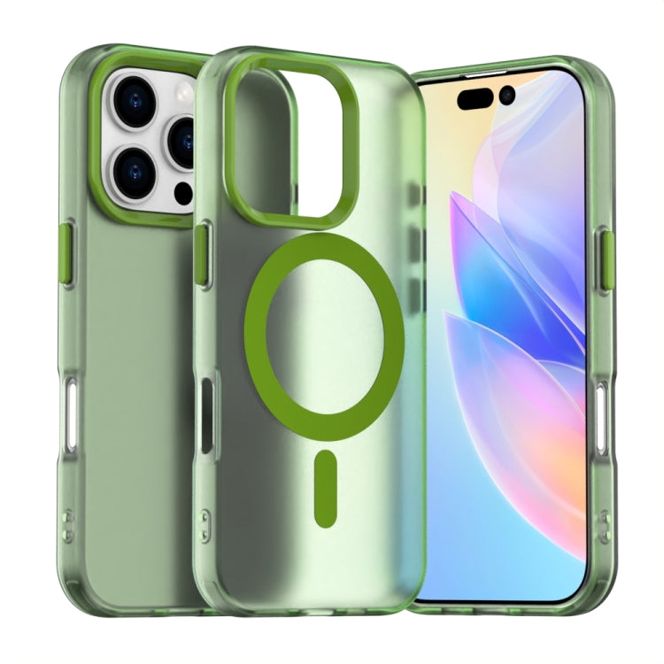 Custodia per telefono Candy Magsafe PC Hybrid TPU, For iPhone 16 Pro Max, For iPhone 16 Pro, For iPhone 16 Plus