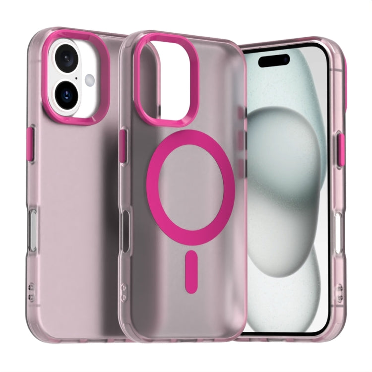 Custodia per telefono Candy Magsafe PC Hybrid TPU, For iPhone 16, For iPhone 15 Pro Max, For iPhone 15 Pro