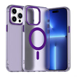Custodia per telefono Candy Magsafe PC Hybrid TPU, For iPhone 16, For iPhone 15 Pro Max, For iPhone 15 Pro
