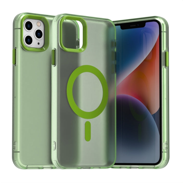Custodia per telefono Candy Magsafe PC Hybrid TPU, For iPhone 11 Pro Max, For iPhone 11, For iPhone 11 Pro
