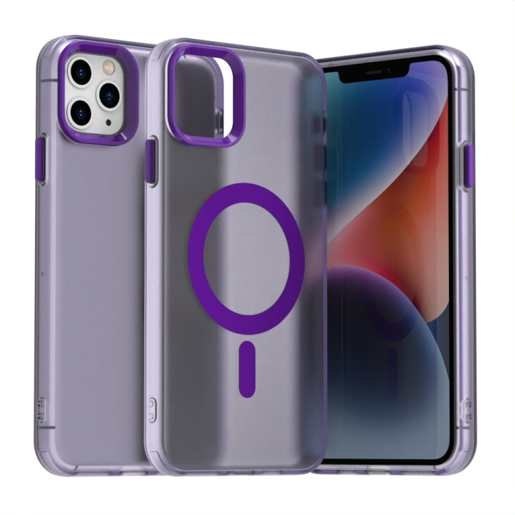 Custodia per telefono Candy Magsafe PC Hybrid TPU, For iPhone 11 Pro Max, For iPhone 11, For iPhone 11 Pro