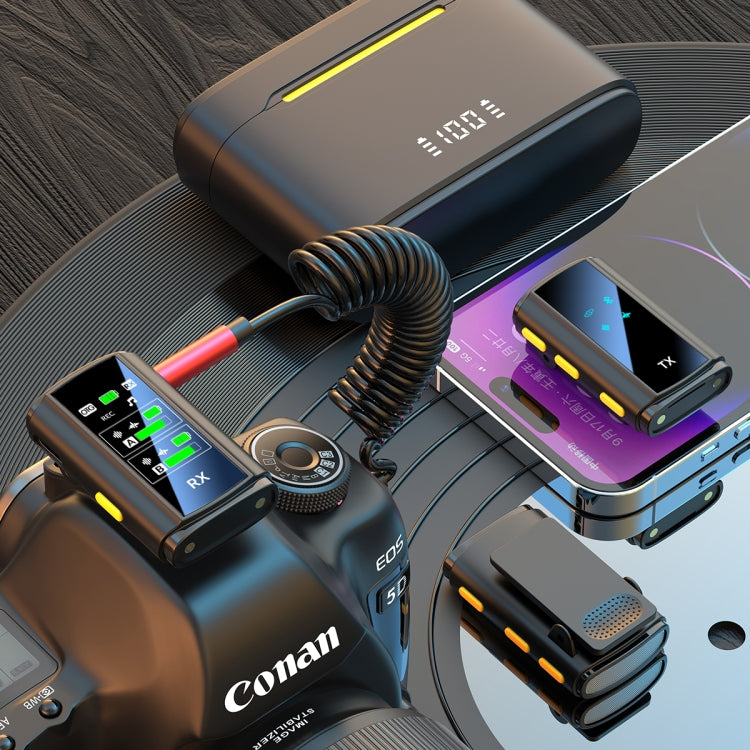 Microfono wireless J28 Lavalier con riduzione rumore