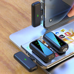 Microfono wireless Lavalier SX6 con display digitale