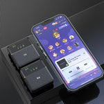 Microfono wireless lavalier SX9 con riduzione rumore