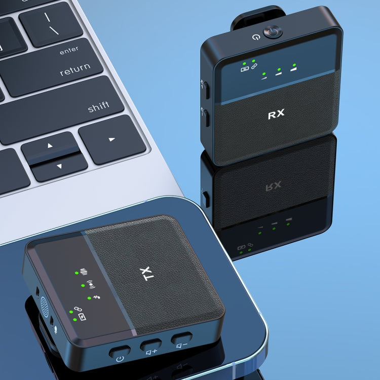 Microfono wireless lavalier SX9 2 in 1 con riduzione intelligente del rumore, Type-C, 8 Pin