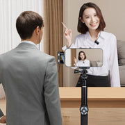 Microfono wireless Lavalier SX66 2 in 1 con scatola ricarica