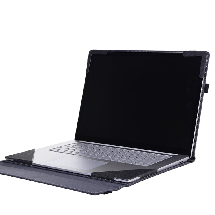 Custodia protettiva in pelle per laptop con trama in tessuto, For MicroSoft Surface Laptop 7 13.8 inch