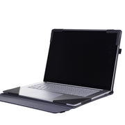 Custodia protettiva in pelle per laptop con trama in tessuto, For MicroSoft Surface Laptop 7 13.8 inch