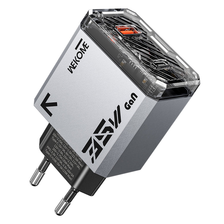 Caricabatterie rapido USB-C 35W WK Pioneer Series