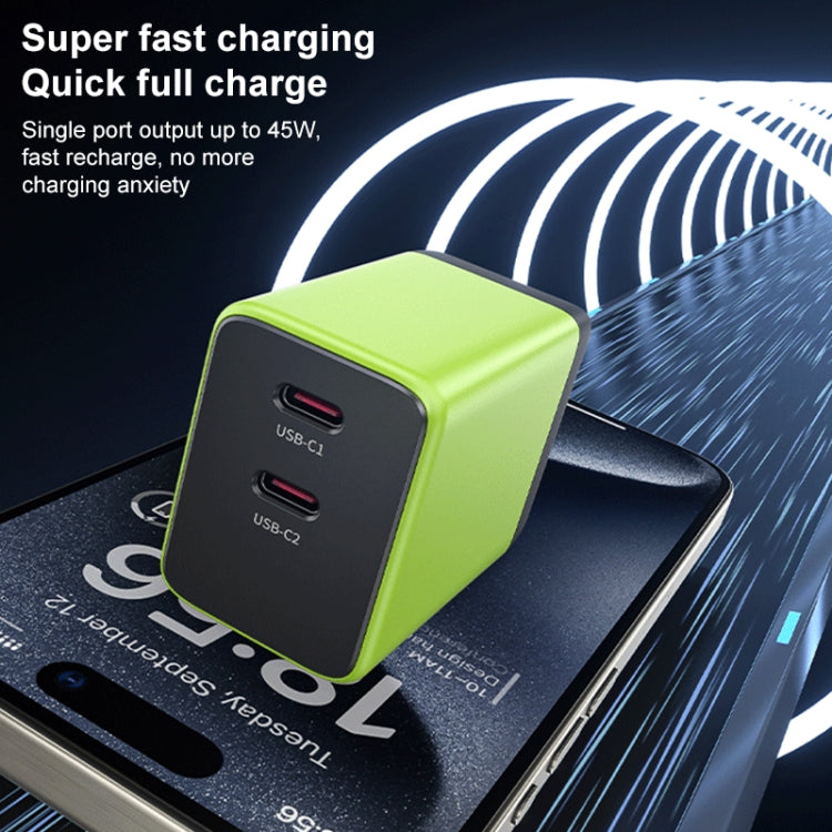 Caricabatterie rapido WK WP-U33 45W USB-C GaN