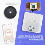 Termostato LED WiFi per riscaldamento domestico
