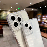 Custodia per telefono in TPU con bordo dritto Angel Eye a copertura totale, For iPhone 12 mini, For iPhone 11 Pro Max, For iPhone 11, For iPhone 11 Pro, For iPhone X / XS, For iPhone XR, For iPhone XS Max
