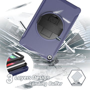 Custodia tablet TPU con rotazione 360° per Samsung Galaxy Tab A 1