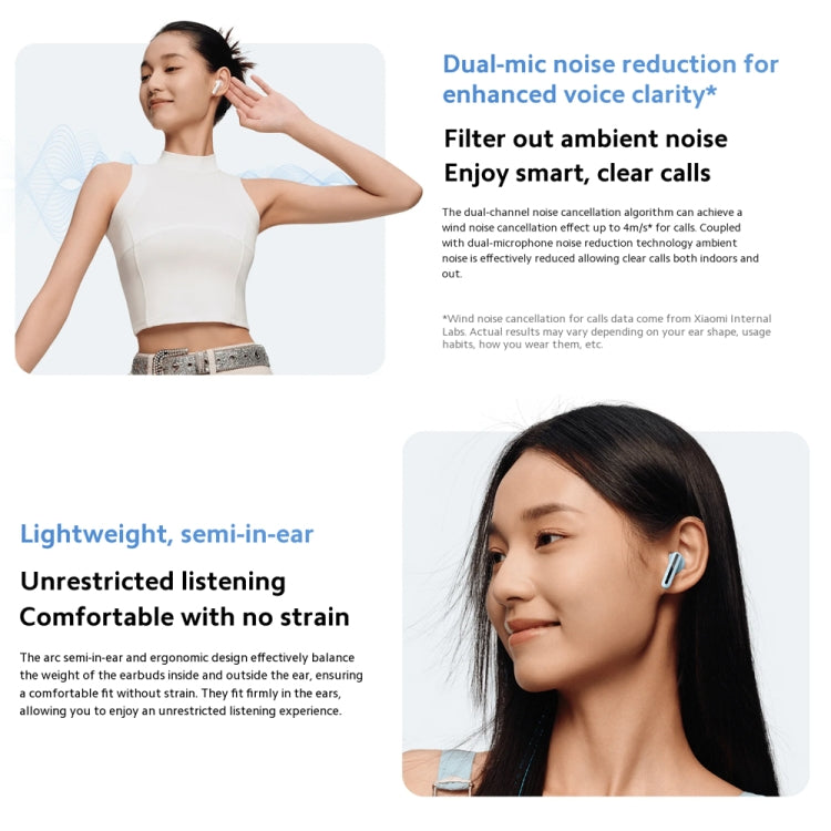 Auricolari wireless originali Xiaomi Redmi Buds 6 Active BT5.4 In-ear