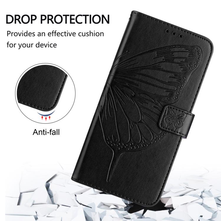 Custodia per telefono in pelle con farfalla in rilievo, For Samsung Galaxy M56 5G, For Samsung Galaxy M35