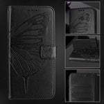 Custodia per telefono in pelle con farfalla in rilievo, For Samsung Galaxy M56 5G, For Samsung Galaxy M35